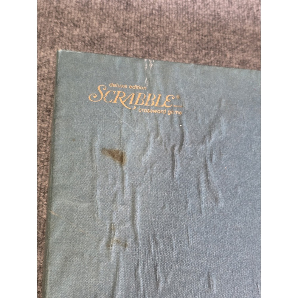 Scrabble Deluxe Edition Turntable Vintage 1977 Complete - Picture 6 of 16